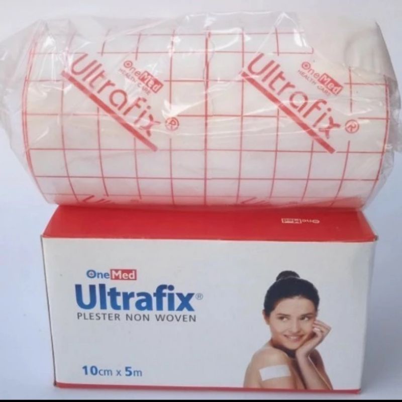 Ultrafix 10cm x 5m Onemed Ultrafix Plester Luka Plester Perban