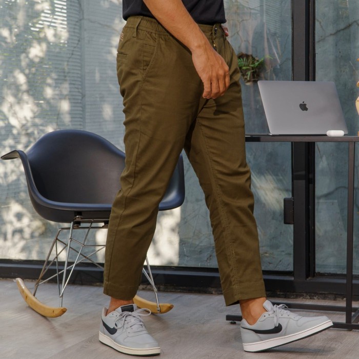 Uhud Basic - Basic Pants 010 Celana Sirwal Kantor Sirwal Office