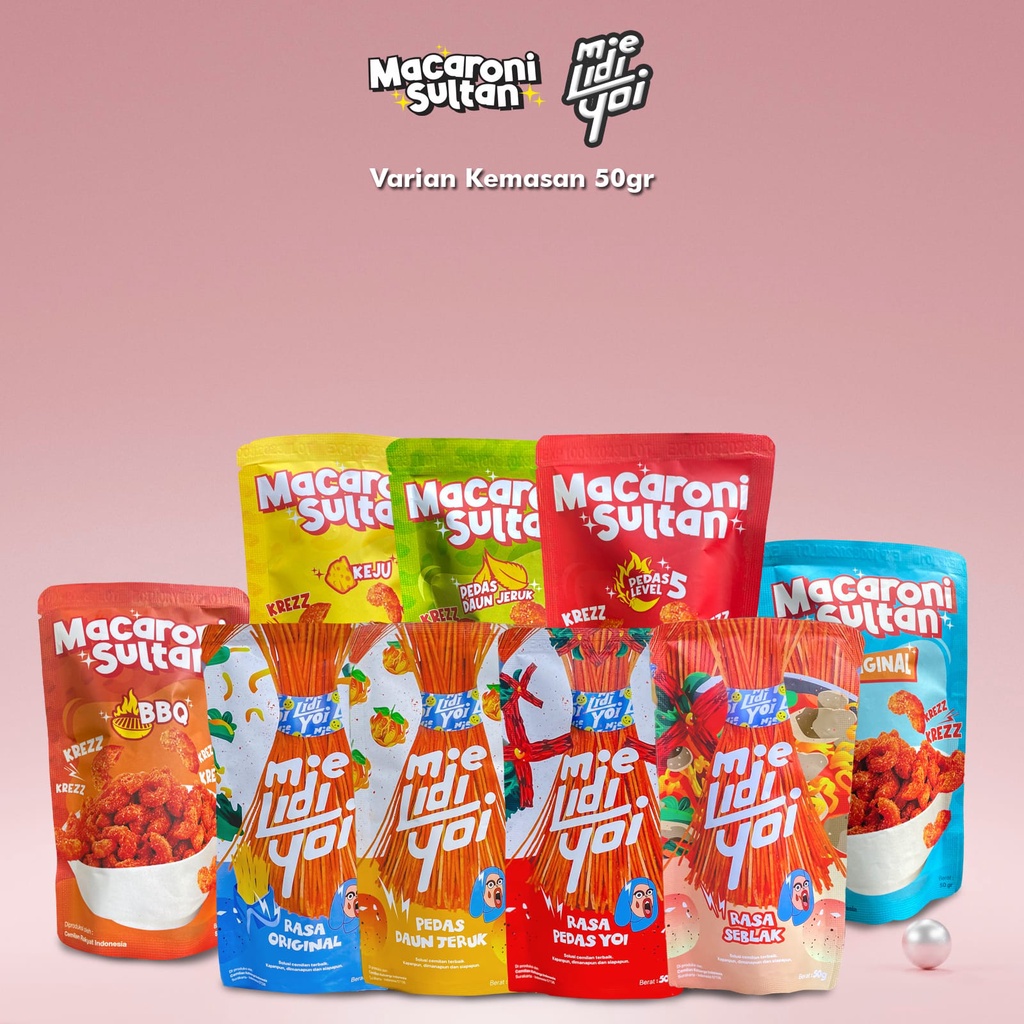 

Macaroni Sultan Terlaris Dan Terenak-Makaroni Sultan Cemilan Enak-Macaroni Sultan 50 Gram