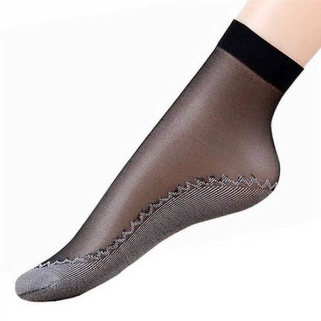 ⭐️𝐈𝐇𝐒 𝟖𝟎𝟎 𝐋𝐚𝐦𝐩𝐮𝐧𝐠⭐️Kaos Kaki Stocking Pendek Wanita Anti Licin Slip Tipis Lembut Transparan