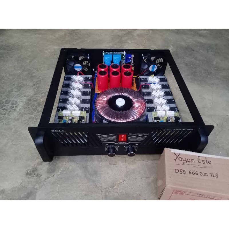 POWER AMPLIFIER RAKITAN 10 AMPER CT 45V (FREE PACKING KAYU) 10A 10 A