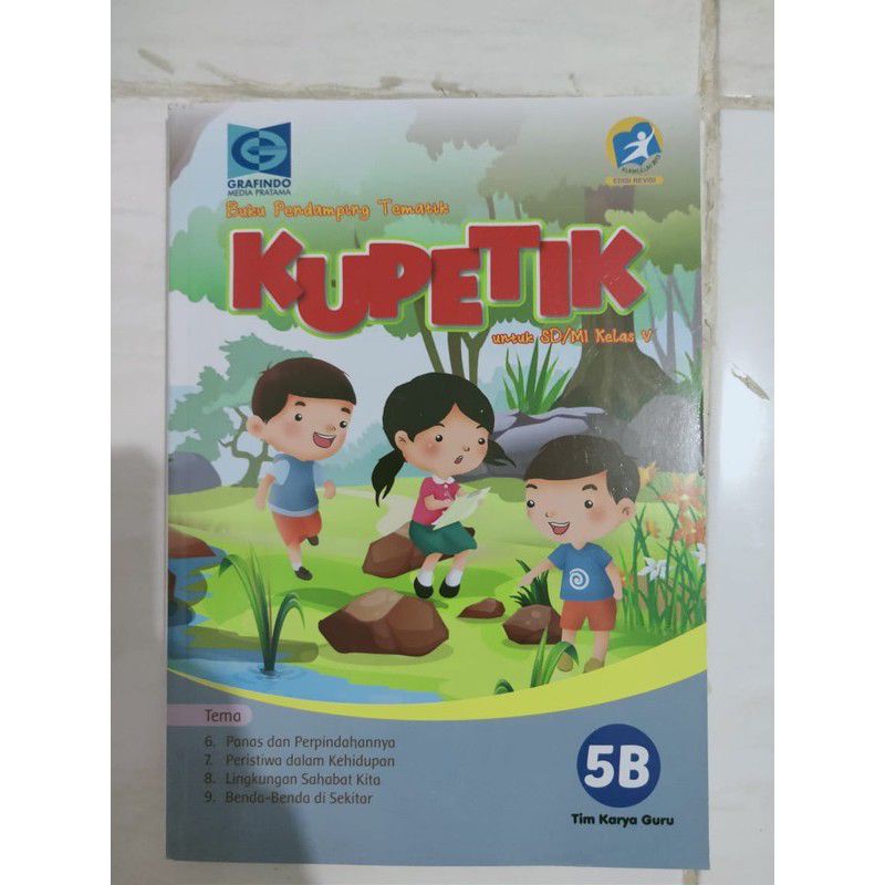 

kupetik 5B pendamping tematik kelas 5 SD semester 2