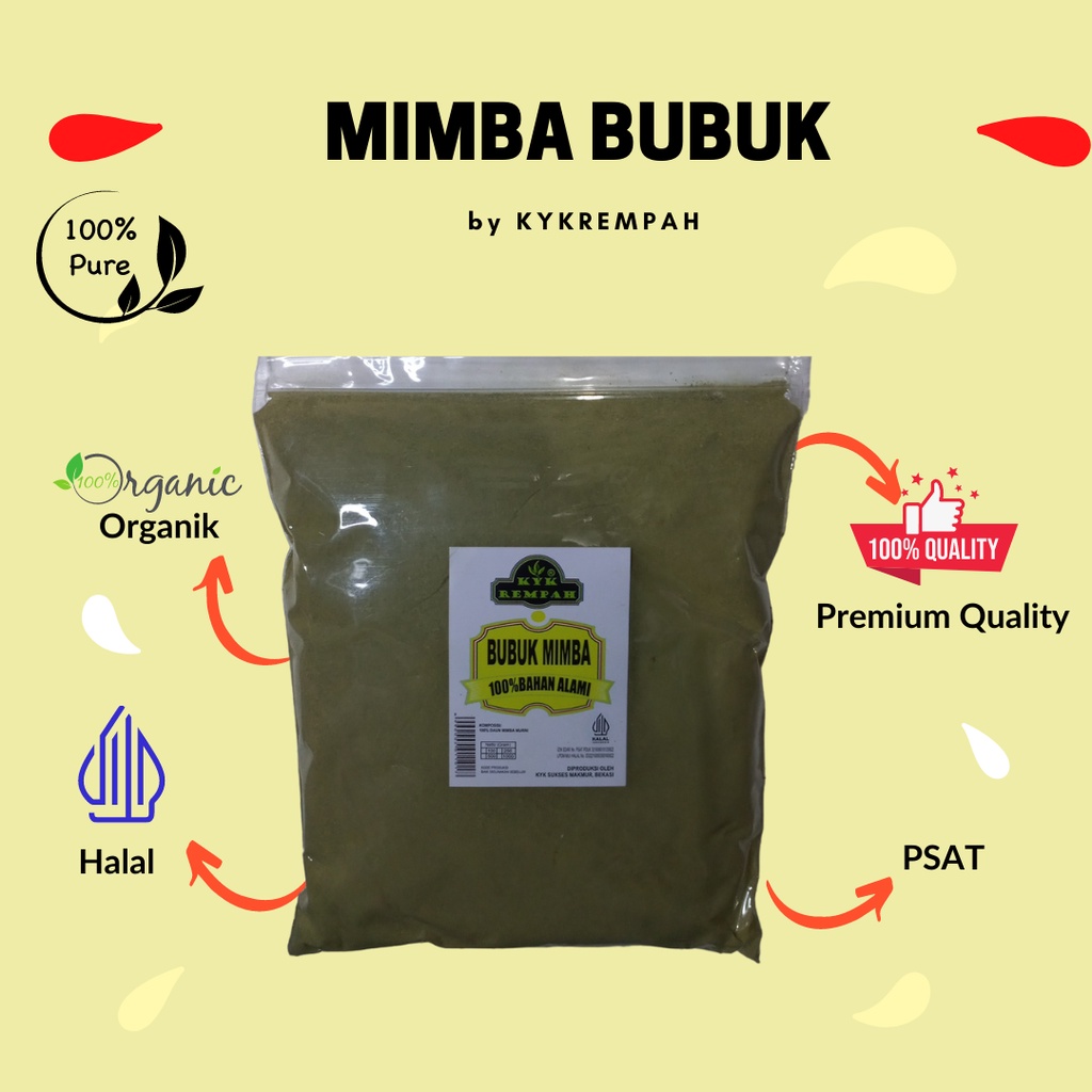 

Daun Mimba Bubuk | Neem Bubuk