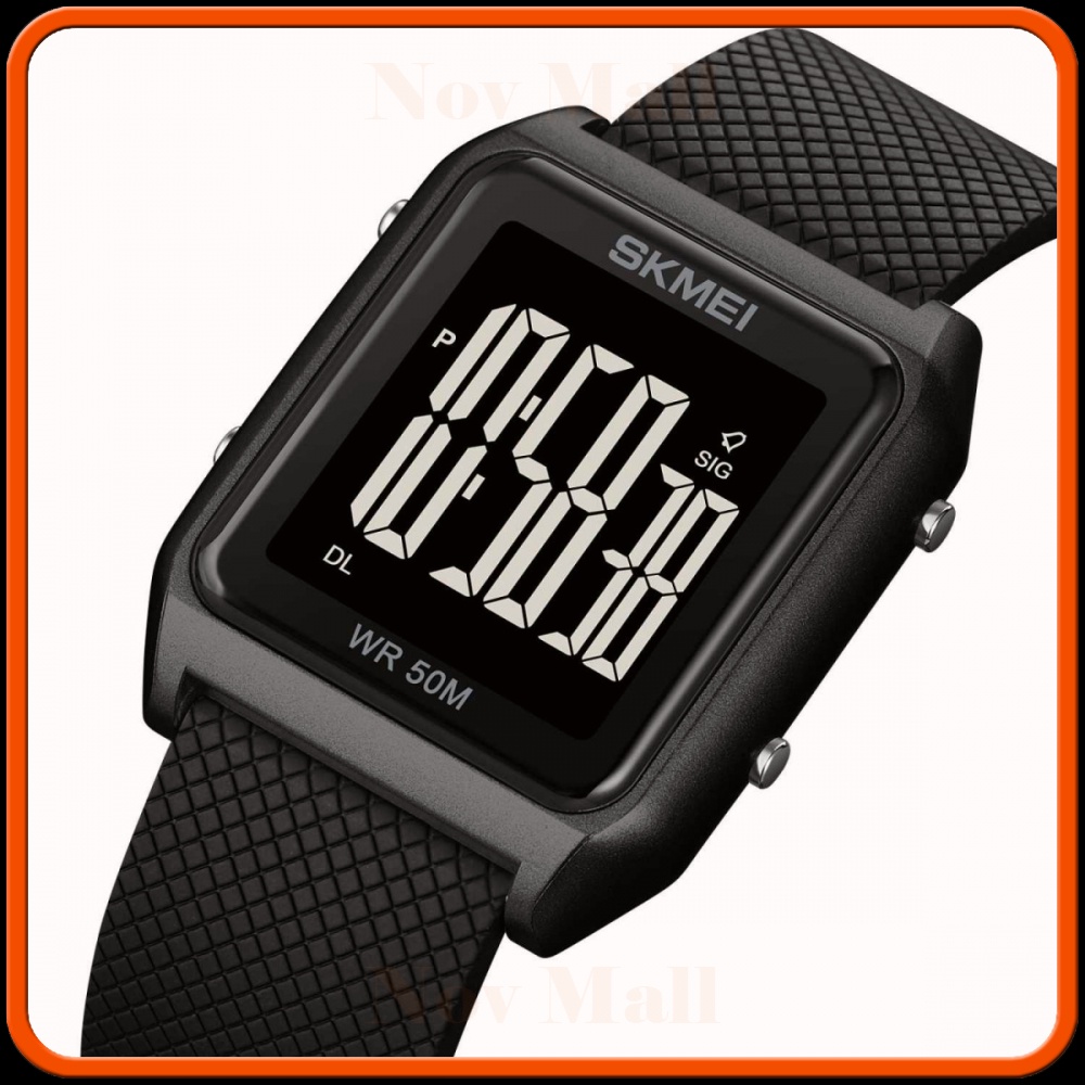 SKMEI Jam Tangan Pria Digital Sport Watch Alarm Waterproof 50 M - 1866