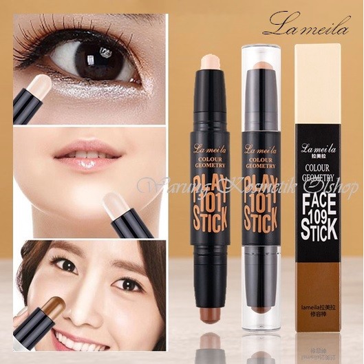 Lameila Colour Geometry Face Stick Contour Stick Duo Concealer Stick