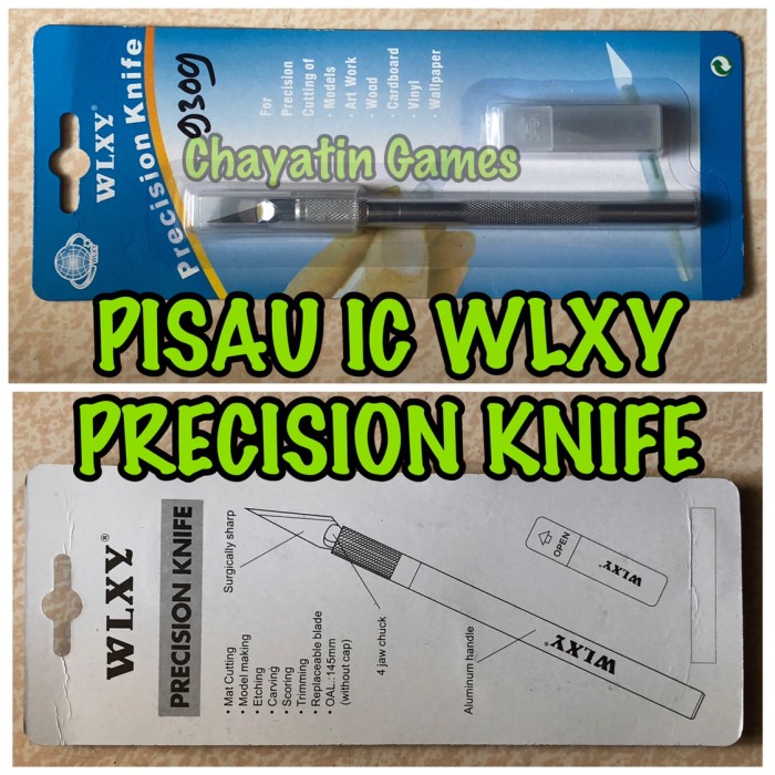 [Pisau Dapur] Pisau Ic Wlxy Precision Knife [Knife]