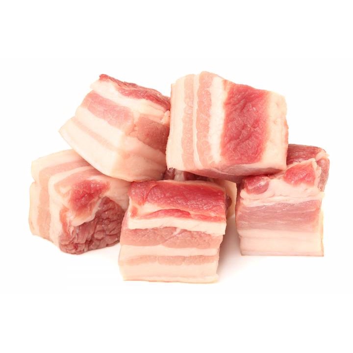 samcan potong dadu / pork belly cube 250gr