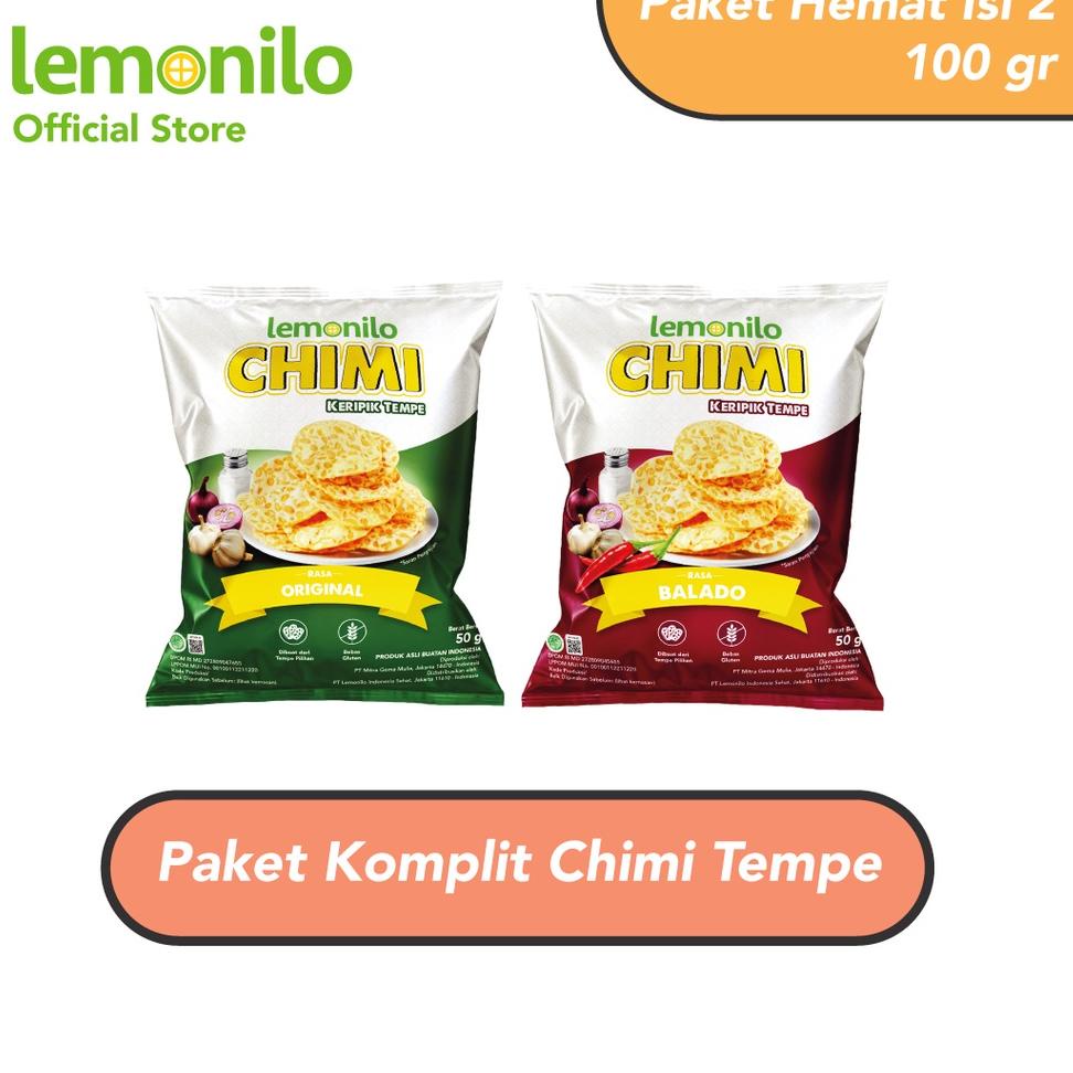 

Paling Popular ★★ 2 Pcs Lemonilo Paket Komplit Chimi Keripik Tempe 50g ☒