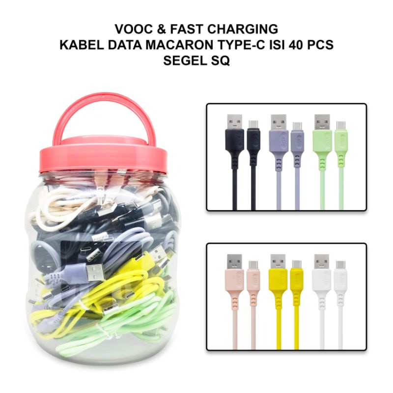 KABEL DATA MICRO TYPE-C VOOC FAST CHARGING