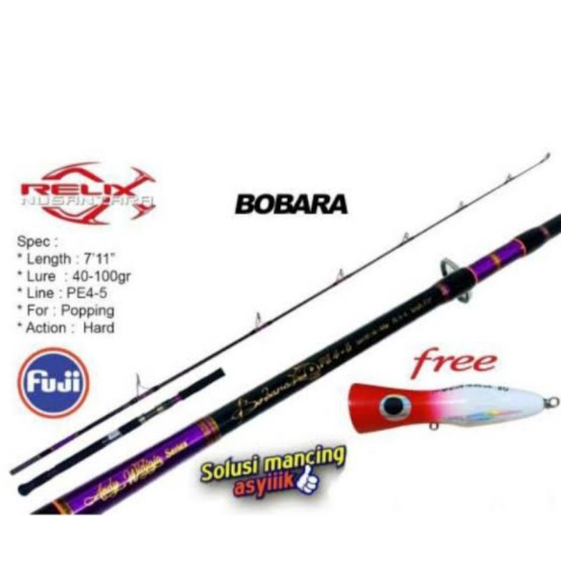 Joran/ Rod Bobara PE 4-5 Relix Nusantara