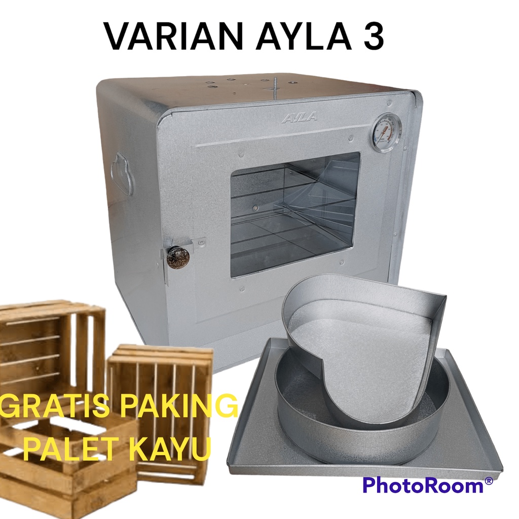 Oven Tangkring Kompor 3 susun Merk Bima  Anti Karat Ukuran 36x32x34