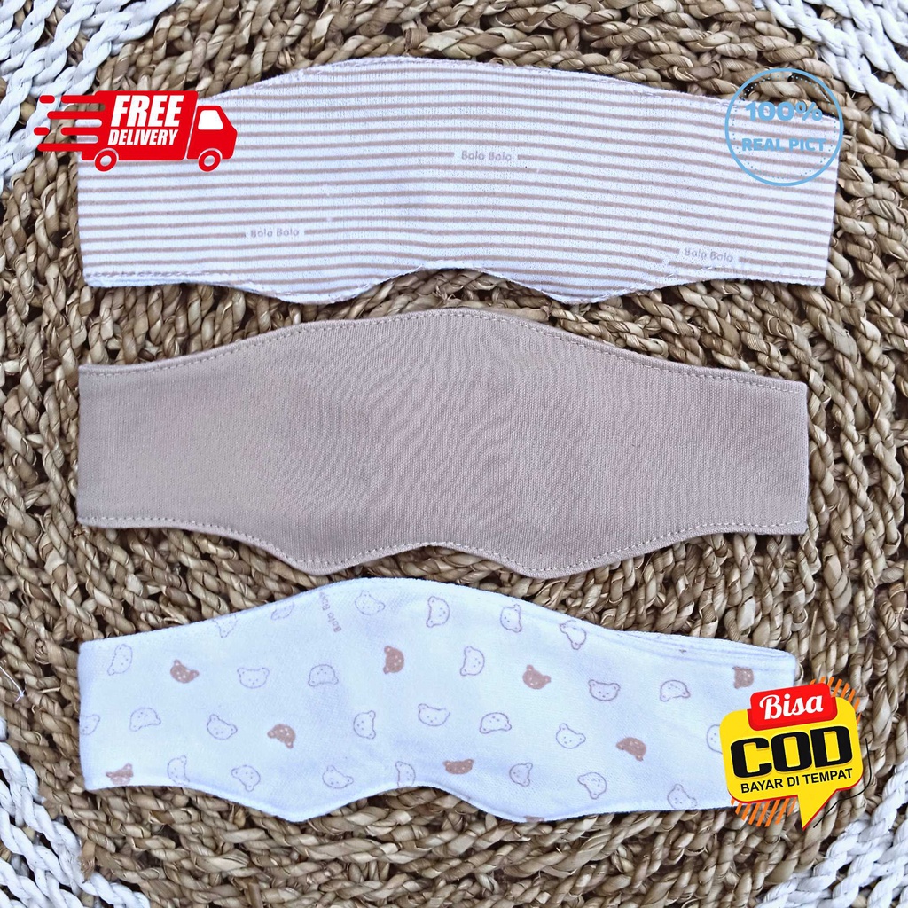 SALE 7.7 SERIAN COKLAT SUSU - 3 Pcs Kacamata Jemur Bayi Penutup dan Pelindung Mata Bayi Serian COKLAT SUSU merk SNI Bolo - Bolo