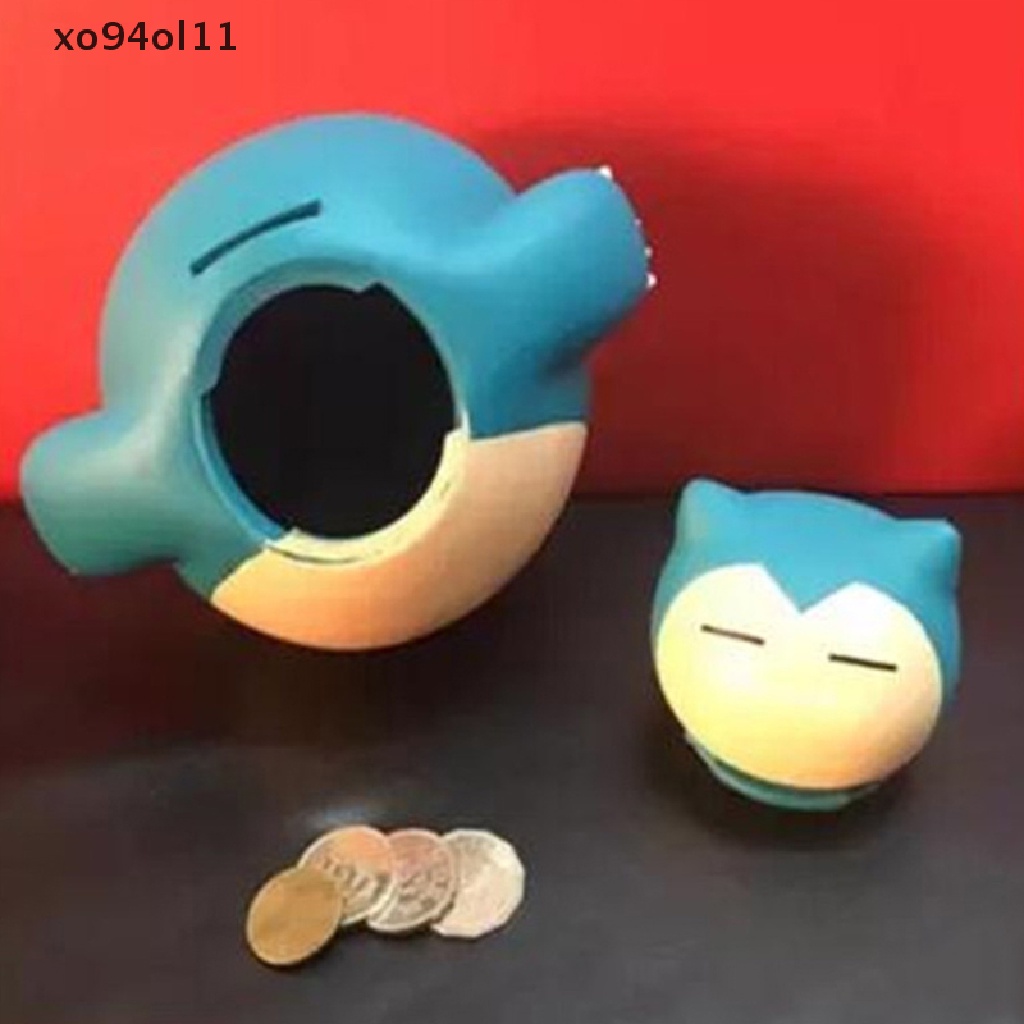 Xo Kotak Uang Pokemon Snorlax 2pose Figure Standing Sitg Celengan Tabungan Pot OL