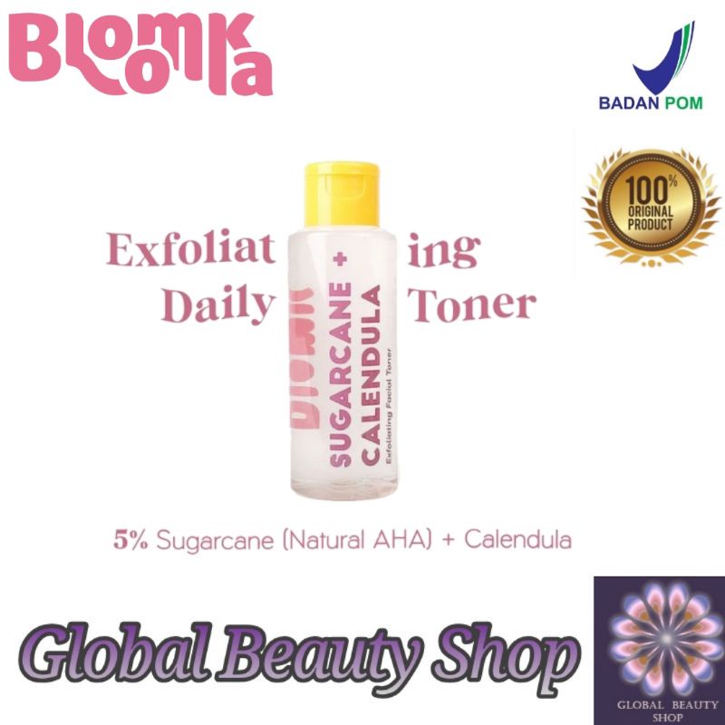 Bloomka Fruit AHA With Sugarcane+Calendula Exfoliating Toner