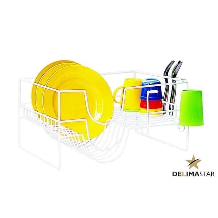 Rak Piring dan Gelas / Rak Dapur Delimastar Samara DRM1001