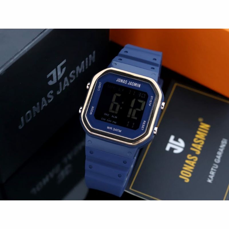 Jam Tangan Original Jonas Jasmin Digital Led Garansi Terlaris Pria Wanita