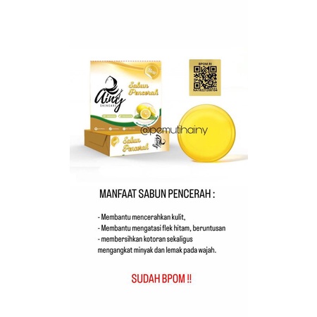 sabunpemutihainy "BPOM"