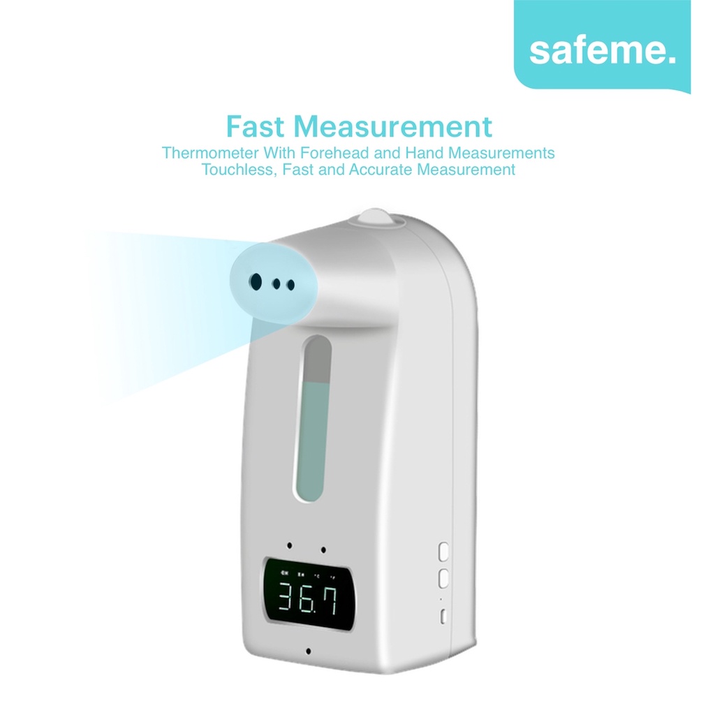 Termometer Dispenser Sabun Hand Sanitizer Otomatis Thermometer K10 Pro
