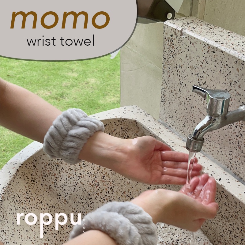 Roppu Handuk Tangan Cuci Muka Wrist Band Hand Towel