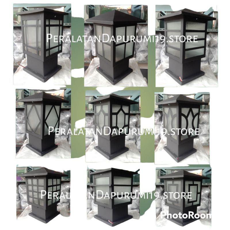 Lampu Pilar minimalis outdoor | Lampu Taman Minimalis | Lampu pagar Termurah