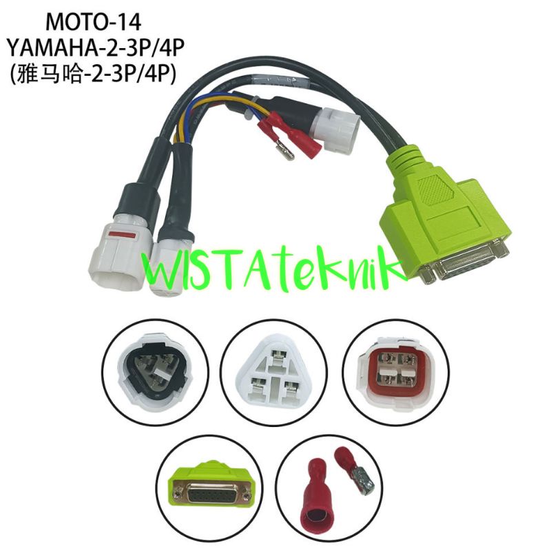 JDIAG M100 PRO Scanner Motor injeksi sepeda motor  obd1 dan obd2