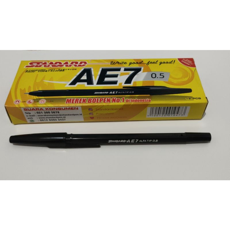 

Pulpen Standard warna hitam