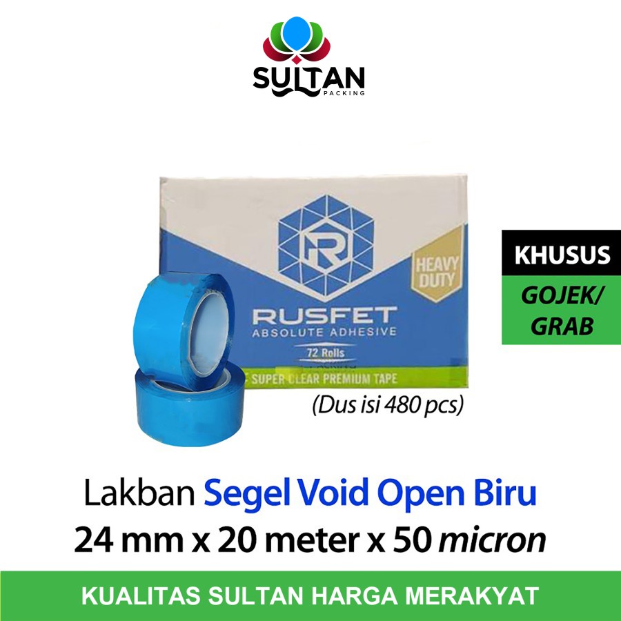 

LAKBAN SECURITY OPEN SEGEL VOID TAPE SELOTIP ISOLASI RUSFET OJOL/DUS