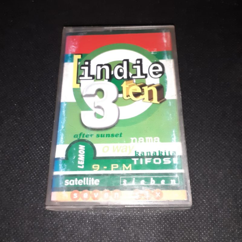 Kaset INDIE TEN 3 - Lemon Satellite Sieben Seven Six