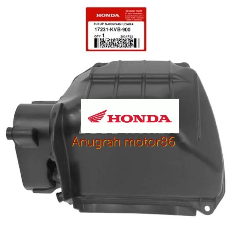 17231-KVB-900 Tutup Filter Vario 110 Lama Karbu Asli Ori Honda AHM