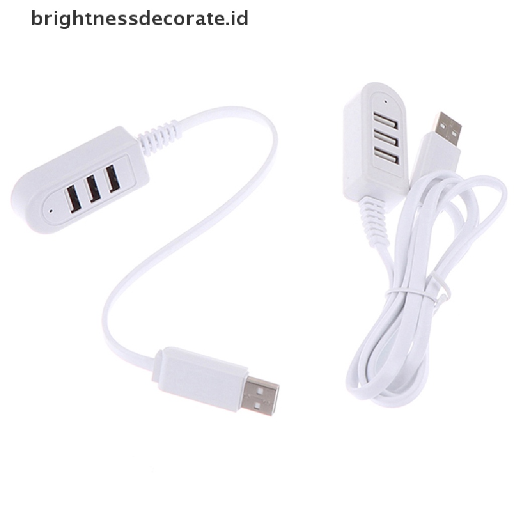 [Birth] Konverter Charger 3A Multi Fungsi USB Extension Line Hub Hub Multi port [ID]