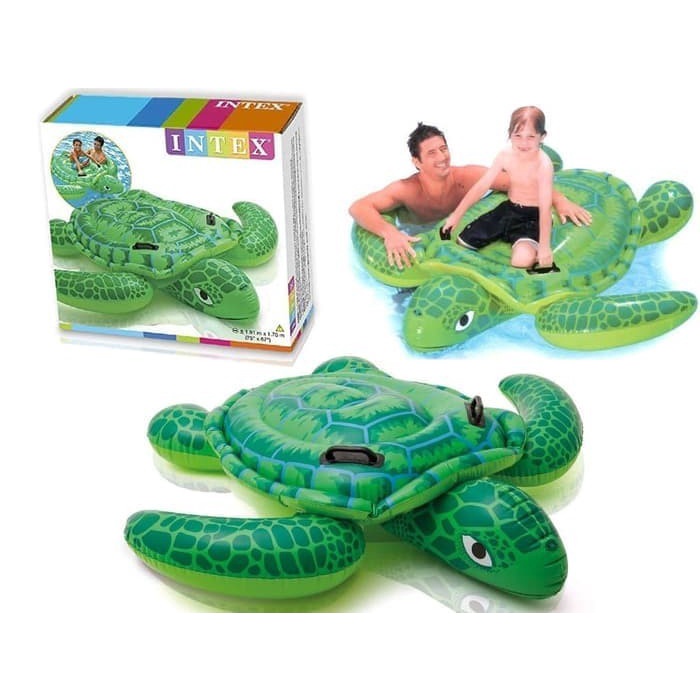 INTEX 57524 Pelampung Renang Kura-Kura Lil Sea Turtle Ride On