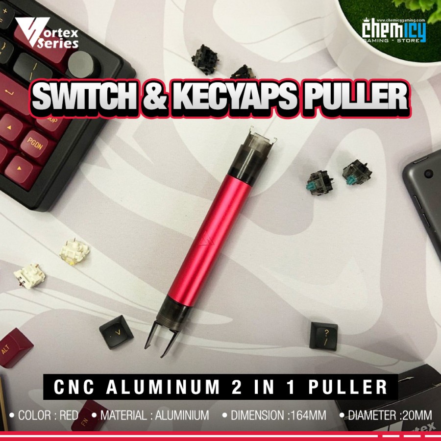 Vortex Series CNC Alumunium 2in1 Switch &amp; Keycaps Puller