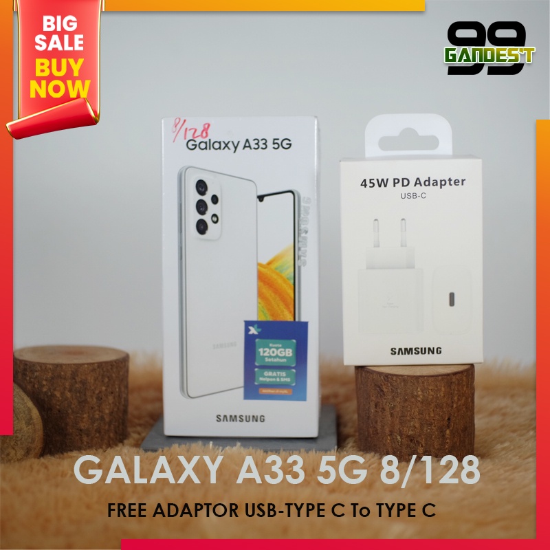Hp samsung Galaxy A33 5G Ram 8/128GB