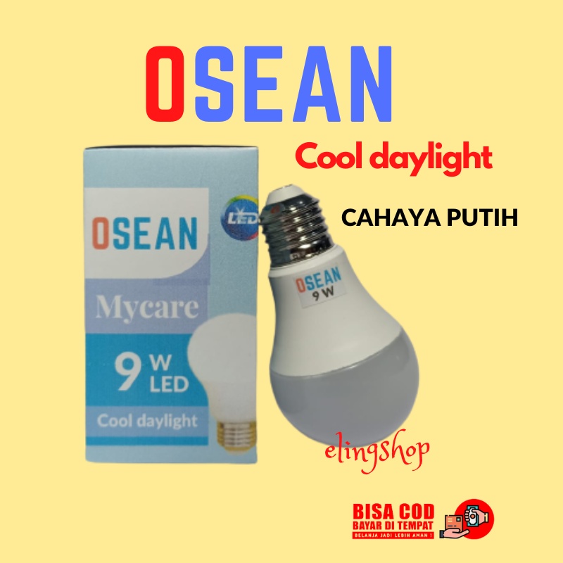 Lampu LED 9 Watt Putih Murah