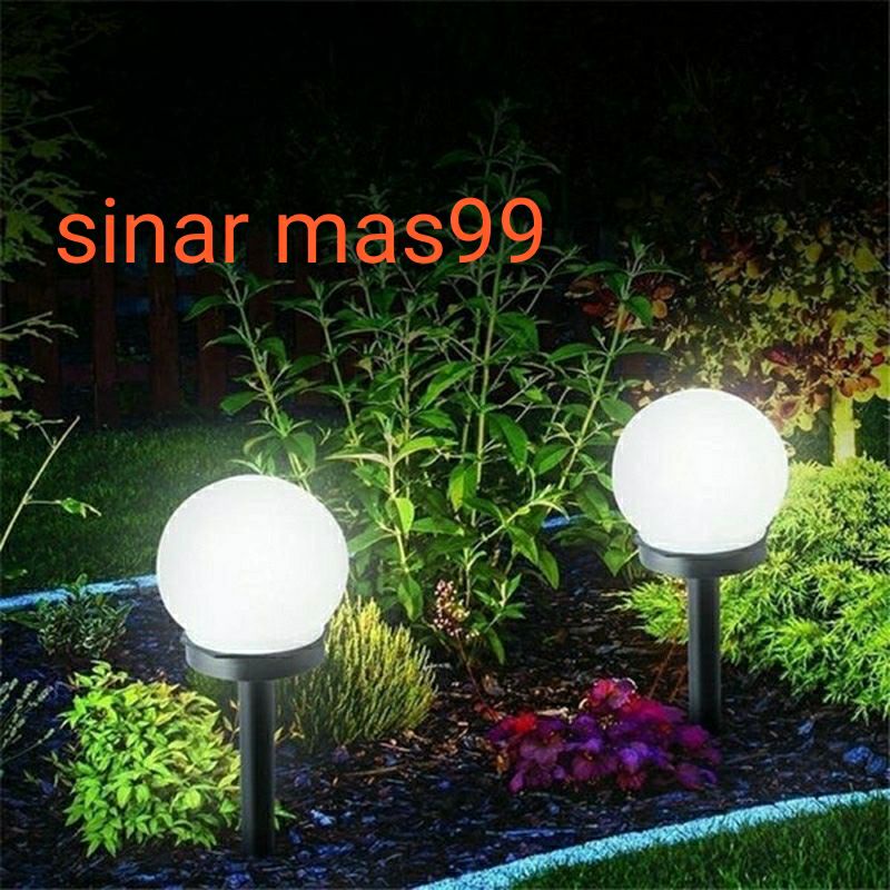 Lampu Taman LED Tenaga Surya Anti Air Lampu Bohlam LED Untuk Dekorasi Taman