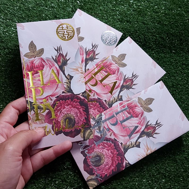 

Angpao/ Amplop Wedding Mewah + HOTPRINT