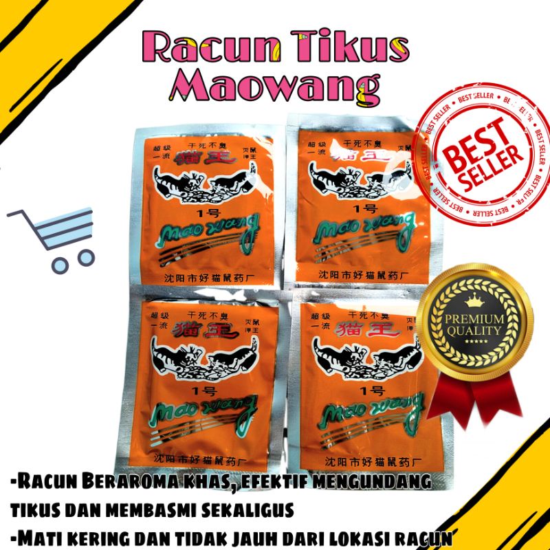Racun Tikus Mao Wang Ampuh Racun Asli
