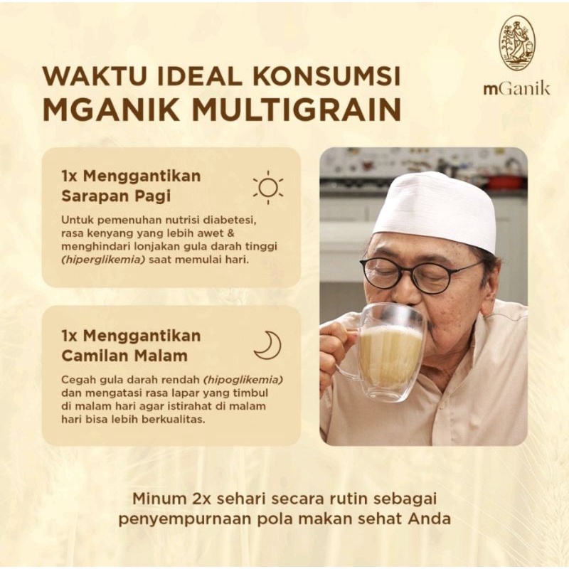 Mganik Multigrain Supplemen Diabetes Gula Darah