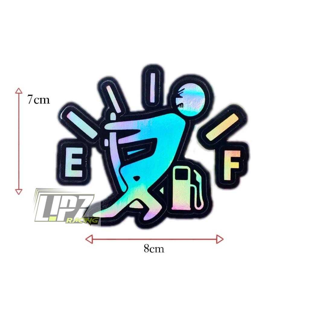 (SEDANG TREN) STIKER MOTOR HOLOGRAM KEREN UNIVERSAL