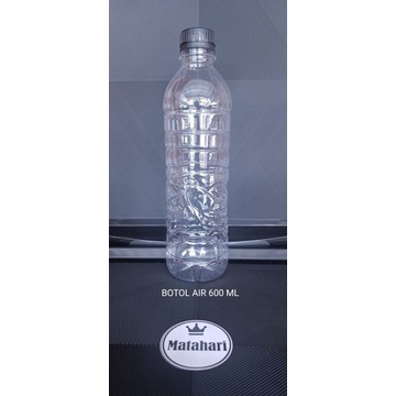 BOTOL AIR 600 ML TUTUP LN / BOTOL AQUA 600 ML / BOTOL PLASTIK 600 ML
