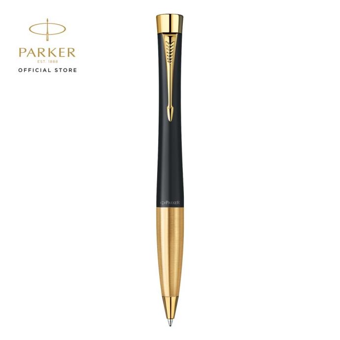 

HRG DISKON Parker Urban Matte Black Gold Trim Ballpoint TW