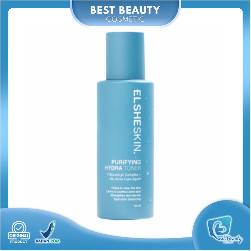 ★ BB ★ ElsheSkin Purifying Hydra Toner 100ml - Hydrating Skincare Berminyak dan Berjerawat (Acne, Bekas Jerawat &amp; Glowing)