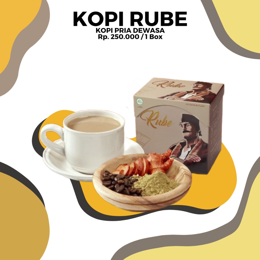 KOPI PRIA DEWASA - KOPI RUBE ARABIKA - KOPI PENUNJANG PERFORMA