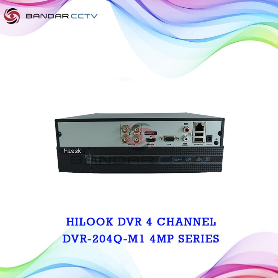 HILOOK by Hikvision DVR 4 CHANNEL DVR-204Q-M1 4MP SERIES