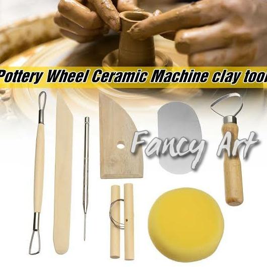 

Clay Pottery Sculpting Modelling Crafting Tools / Alat Ukir Cukil