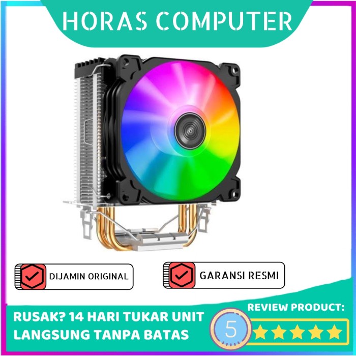 Cooler Fan Jonsbo Cr 1200 - Rgb Cpu Coller / Hsf Coller Rgb