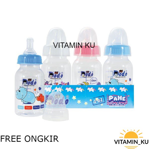 [ORIGINAL] BOTTLE PAHE 120 ML/BOTOL SUSU Plus Dot Bulat [BPOM]