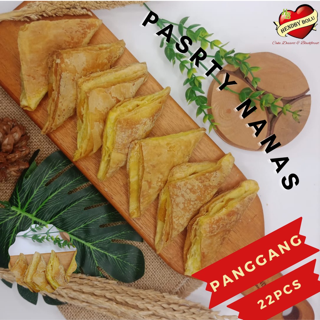 

Puff Pastry Nanas Kue Pastry Isi Selai Nanas (22Pcs)