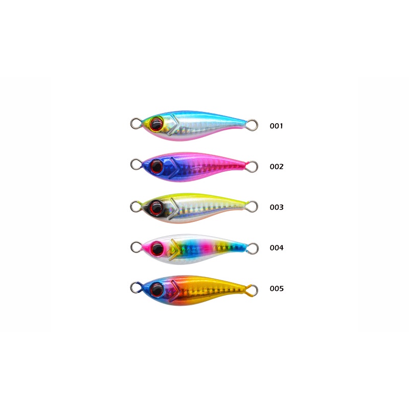 Umpan Pancing Metal Jig Jigging Fishing Lure 40 gram 60 gram 80 gram sudah dengan Kail Double Assist Hook