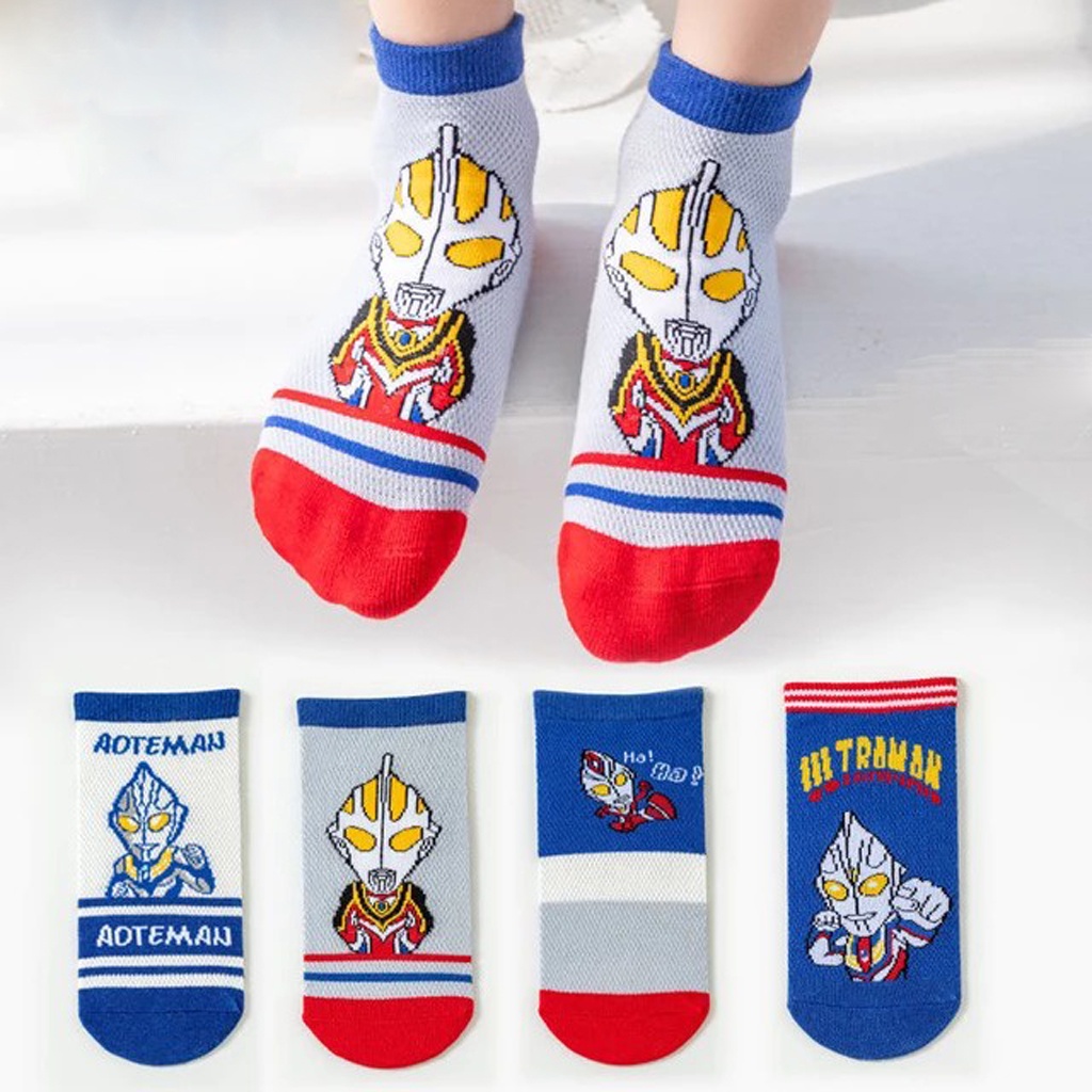 ☀INDOLAND☀ Kaos Kaki Ultraman Anak Laki Laki Import KK036